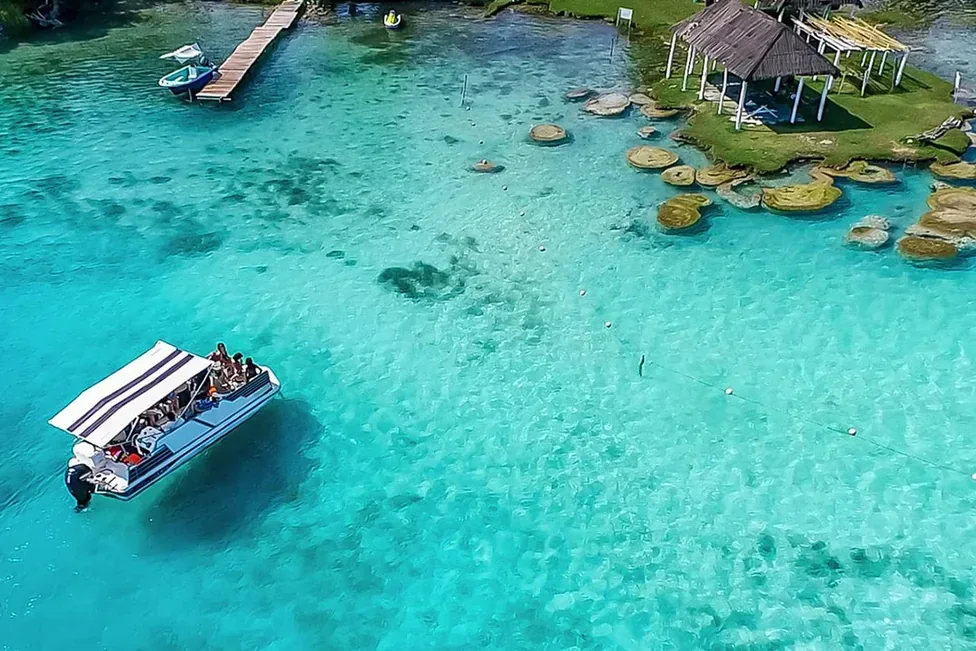 Bacalar in pontone