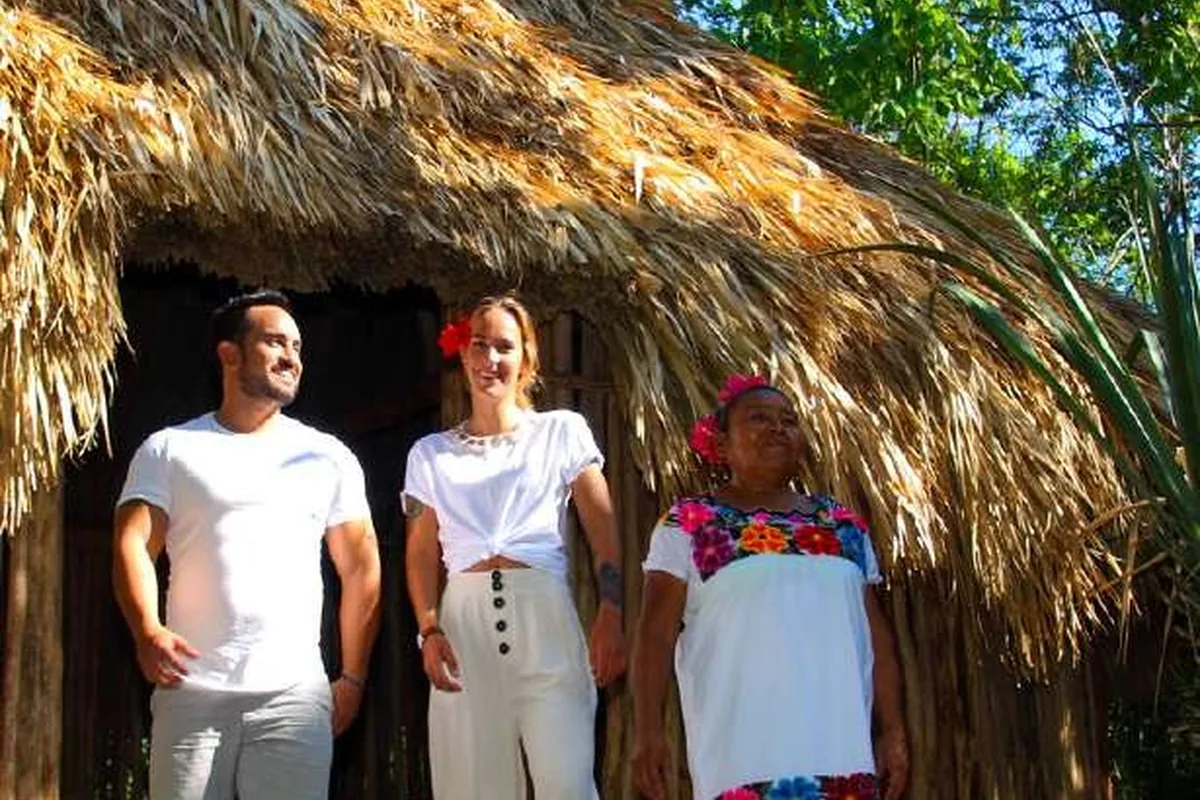 Comunità maya nella Riviera Maya