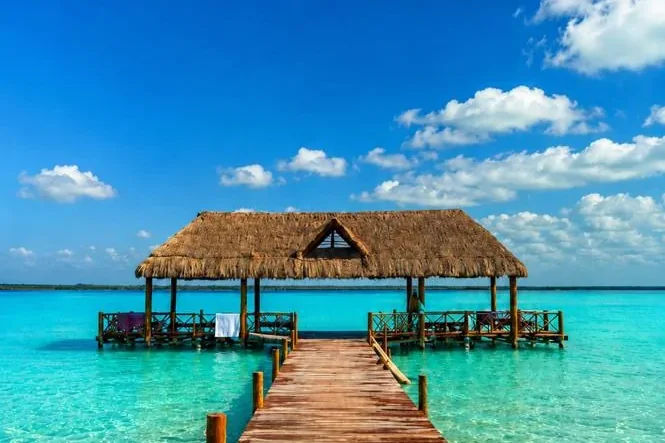 Bacalar in pontone
