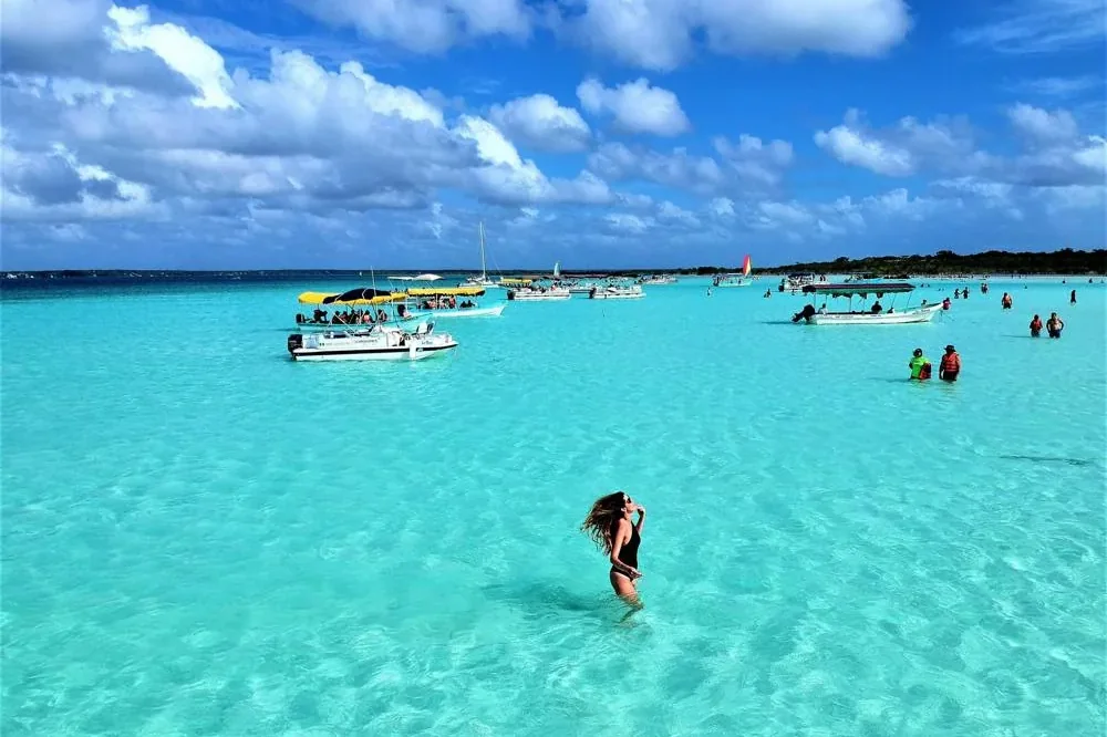 Bacalar in pontone